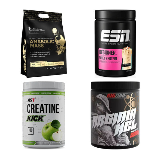 Masseaufbau für Fortgeschrittene: Kevin Levrone Anabolic + 3 weitere – alle enthaltenen Artikel