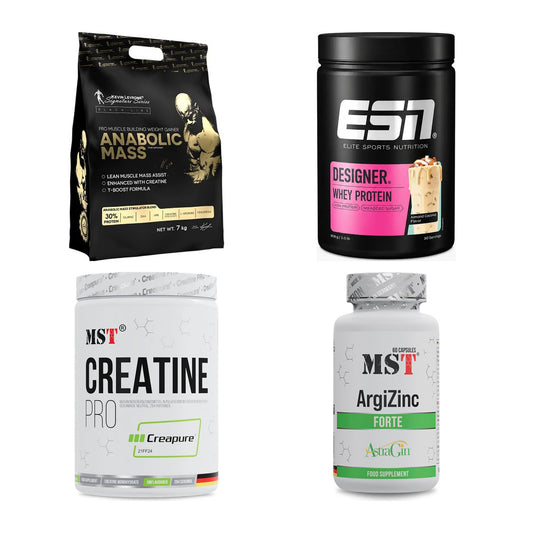 Masseaufbau für Fortgeschrittene: Kevin Levrone Anabolic + 3 weitere – alle enthaltenen Artikel