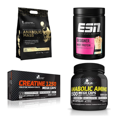 Masseaufbau für Fortgeschrittene: Kevin Levrone Anabolic + 3 weitere – alle enthaltenen Artikel