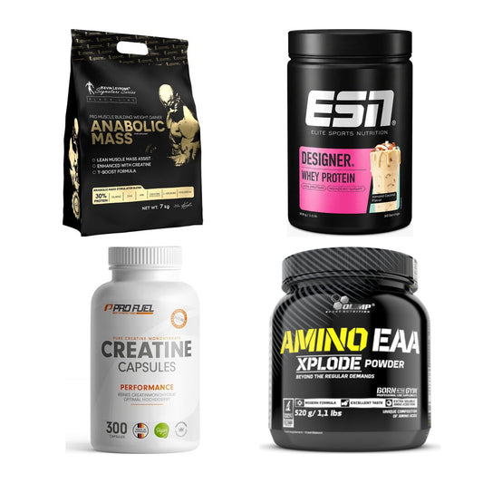 Masseaufbau für Fortgeschrittene: Kevin Levrone Anabolic + 3 weitere – alle enthaltenen Artikel