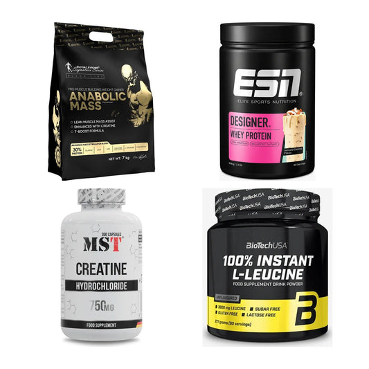 Masseaufbau für Fortgeschrittene: Kevin Levrone Anabolic + 3 weitere – alle enthaltenen Artikel