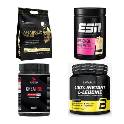 Masseaufbau für Fortgeschrittene: Kevin Levrone Anabolic + 3 weitere – alle enthaltenen Artikel
