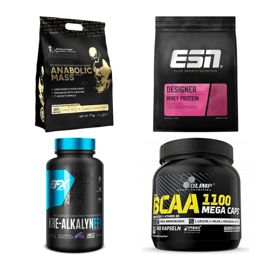 Masseaufbau für Fortgeschrittene: Kevin Levrone Anabolic + 3 weitere – alle enthaltenen Artikel