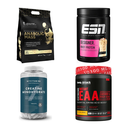 Masseaufbau für Fortgeschrittene: Kevin Levrone Anabolic + 3 weitere – alle enthaltenen Artikel