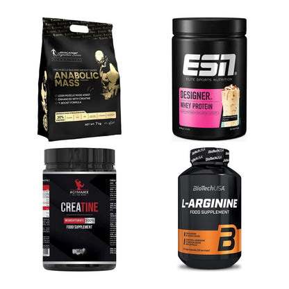 Masseaufbau für Fortgeschrittene: Kevin Levrone Anabolic + 3 weitere – alle enthaltenen Artikel