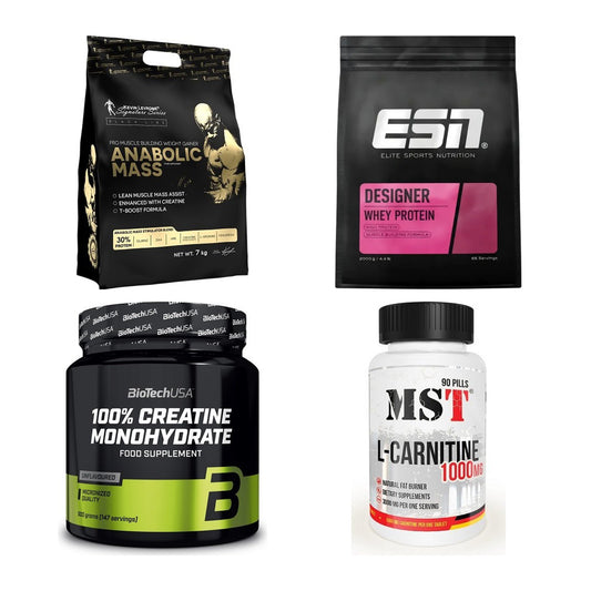 Masseaufbau für Fortgeschrittene: Kevin Levrone Anabolic + 3 weitere – alle enthaltenen Artikel