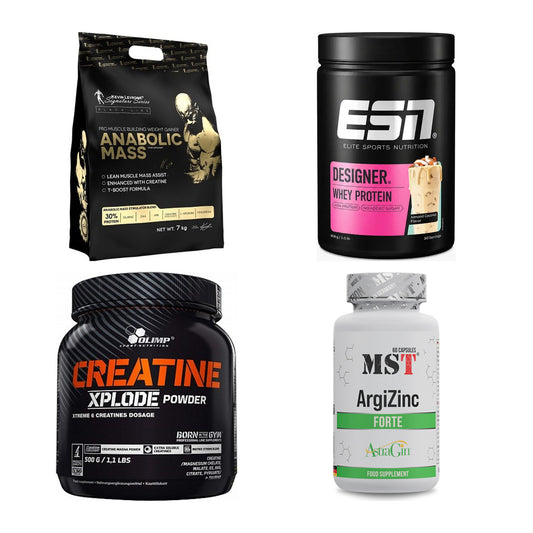 Masseaufbau für Fortgeschrittene: Kevin Levrone Anabolic + 3 weitere – alle enthaltenen Artikel