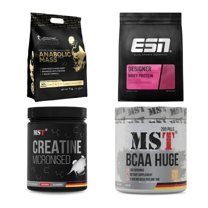 Masseaufbau für Fortgeschrittene: Kevin Levrone Anabolic + 3 weitere – alle enthaltenen Artikel