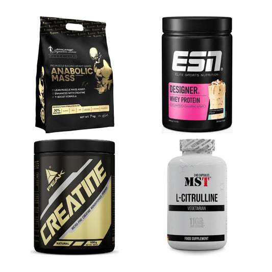 Masseaufbau für Fortgeschrittene: Kevin Levrone Anabolic + 3 weitere – alle enthaltenen Artikel