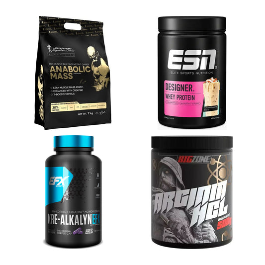 Masseaufbau für Fortgeschrittene: Kevin Levrone Anabolic + 3 weitere – alle enthaltenen Artikel