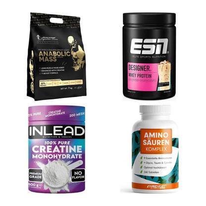 Masseaufbau für Fortgeschrittene: Kevin Levrone Anabolic + 3 weitere – alle enthaltenen Artikel