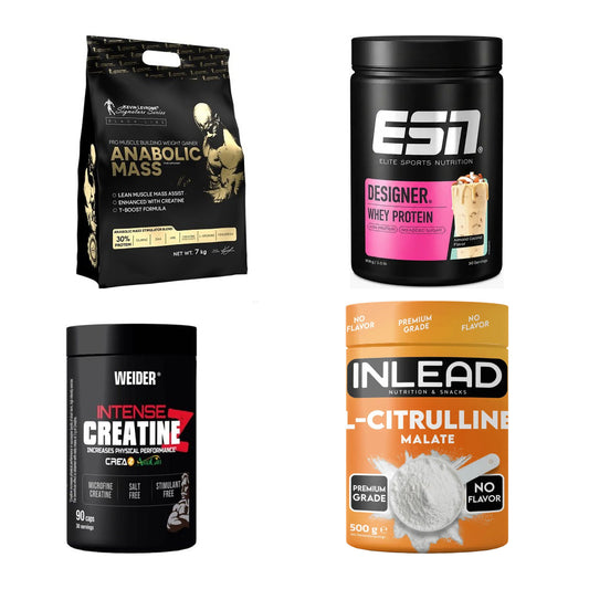 Masseaufbau für Fortgeschrittene: Kevin Levrone Anabolic + 3 weitere – alle enthaltenen Artikel