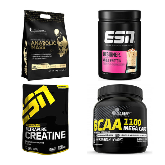 Masseaufbau für Fortgeschrittene: Kevin Levrone Anabolic + 3 weitere – alle enthaltenen Artikel