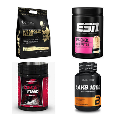 Masseaufbau für Fortgeschrittene: Kevin Levrone Anabolic + 3 weitere – alle enthaltenen Artikel