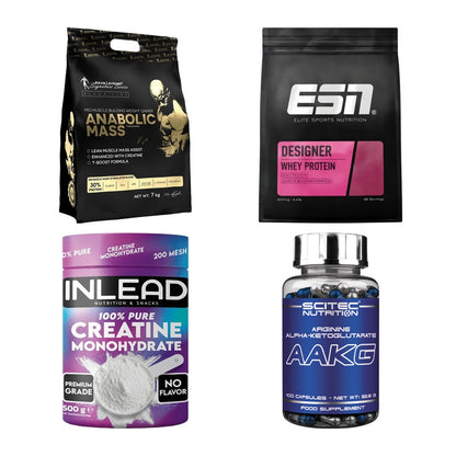 Masseaufbau für Fortgeschrittene: Kevin Levrone Anabolic + 3 weitere – alle enthaltenen Artikel