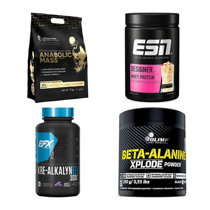 Masseaufbau für Fortgeschrittene: Kevin Levrone Anabolic + 3 weitere – alle enthaltenen Artikel
