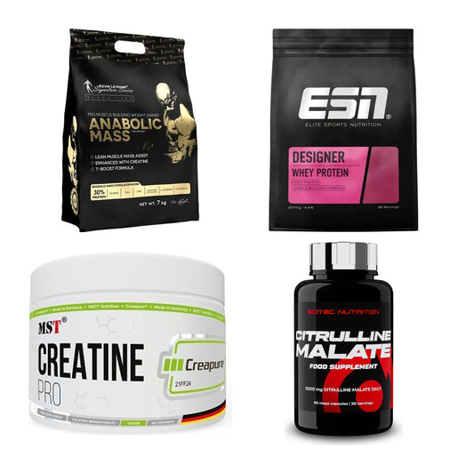 Masseaufbau für Fortgeschrittene: Kevin Levrone Anabolic + 3 weitere – alle enthaltenen Artikel