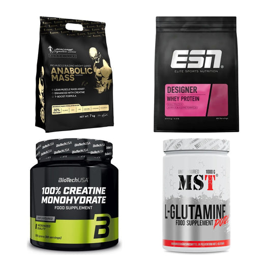 Masseaufbau für Fortgeschrittene: Kevin Levrone Anabolic + 3 weitere – alle enthaltenen Artikel