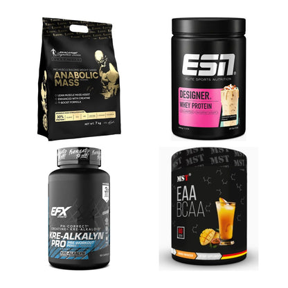 Masseaufbau für Fortgeschrittene: Kevin Levrone Anabolic + 3 weitere – alle enthaltenen Artikel