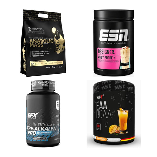 Masseaufbau für Fortgeschrittene: Kevin Levrone Anabolic + 3 weitere – alle enthaltenen Artikel