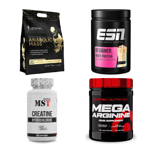 Masseaufbau für Fortgeschrittene: Kevin Levrone Anabolic + 3 weitere – alle enthaltenen Artikel