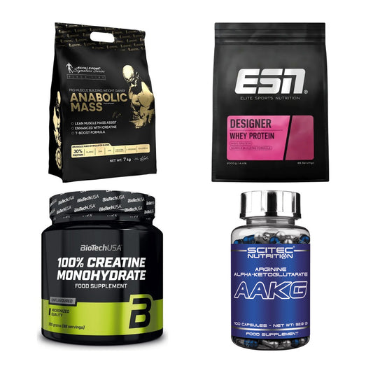 Masseaufbau für Fortgeschrittene: Kevin Levrone Anabolic + 3 weitere – alle enthaltenen Artikel