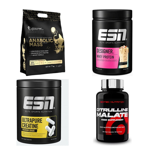 Masseaufbau für Fortgeschrittene: Kevin Levrone Anabolic + 3 weitere – alle enthaltenen Artikel