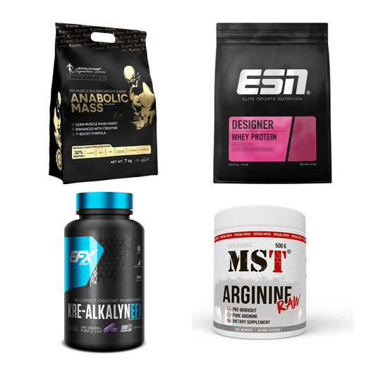 Masseaufbau für Fortgeschrittene: Kevin Levrone Anabolic + 3 weitere – alle enthaltenen Artikel