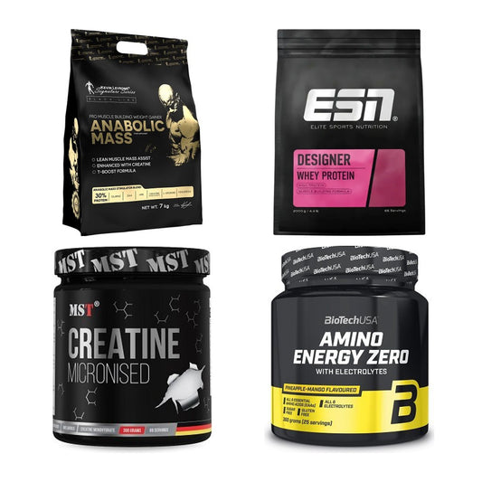 Masseaufbau für Fortgeschrittene: Kevin Levrone Anabolic + 3 weitere – alle enthaltenen Artikel