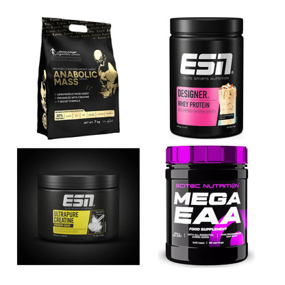 Masseaufbau für Fortgeschrittene: Kevin Levrone Anabolic + 3 weitere – alle enthaltenen Artikel