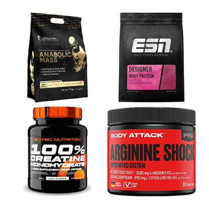 Masseaufbau für Fortgeschrittene: Kevin Levrone Anabolic + 3 weitere – alle enthaltenen Artikel