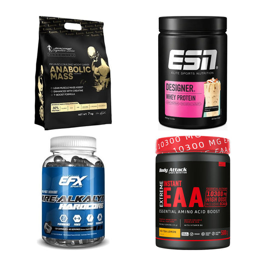 Masseaufbau für Fortgeschrittene: Kevin Levrone Anabolic + 3 weitere – alle enthaltenen Artikel