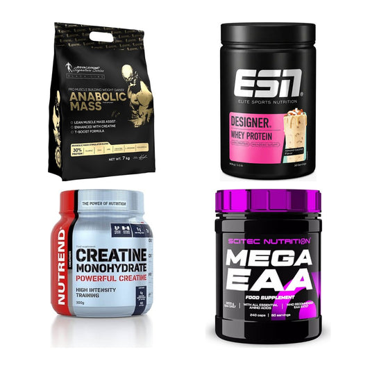 Masseaufbau für Fortgeschrittene: Kevin Levrone Anabolic + 3 weitere – alle enthaltenen Artikel