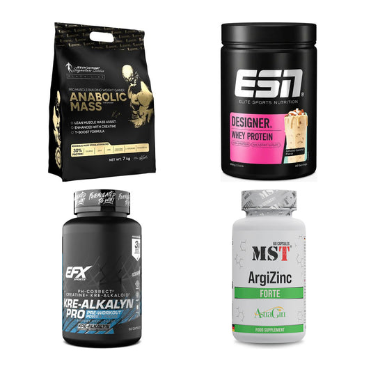 Masseaufbau für Fortgeschrittene: Kevin Levrone Anabolic + 3 weitere – alle enthaltenen Artikel