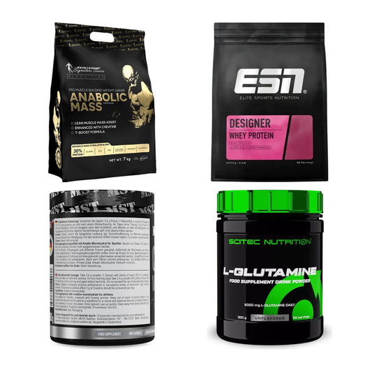 Avanceret massebygning: Kevin Levrone Anabolic + 3 mere - alle varer inkluderet