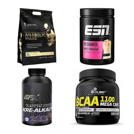 Masseaufbau für Fortgeschrittene: Kevin Levrone Anabolic + 3 weitere – alle enthaltenen Artikel