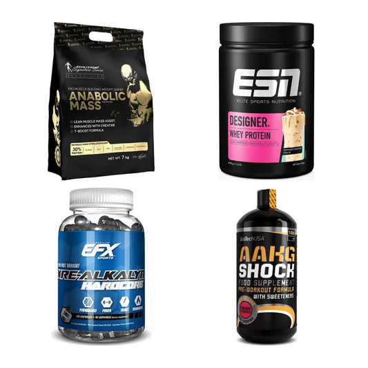 Masseaufbau für Fortgeschrittene: Kevin Levrone Anabolic + 3 weitere – alle enthaltenen Artikel