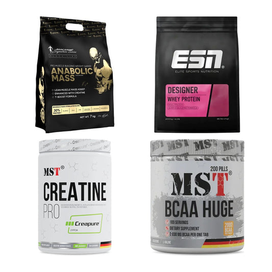 Masseaufbau für Fortgeschrittene: Kevin Levrone Anabolic + 3 weitere – alle enthaltenen Artikel