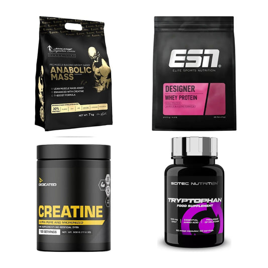 Masseaufbau für Fortgeschrittene: Kevin Levrone Anabolic + 3 weitere – alle enthaltenen Artikel