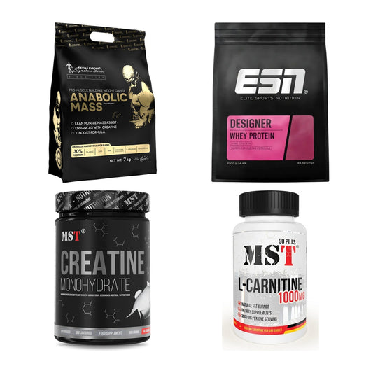 Masseaufbau für Fortgeschrittene: Kevin Levrone Anabolic + 3 weitere – alle enthaltenen Artikel