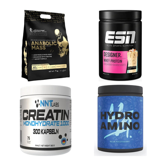Masseaufbau für Fortgeschrittene: Kevin Levrone Anabolic + 3 weitere – alle enthaltenen Artikel