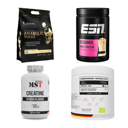 Masseaufbau für Fortgeschrittene: Kevin Levrone Anabolic + 3 weitere – alle enthaltenen Artikel