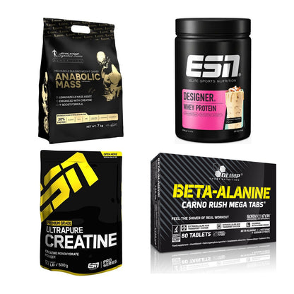 Masseaufbau für Fortgeschrittene: Kevin Levrone Anabolic + 3 weitere – alle enthaltenen Artikel