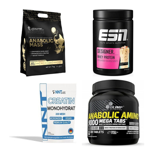 Masseaufbau für Fortgeschrittene: Kevin Levrone Anabolic + 3 weitere – alle enthaltenen Artikel