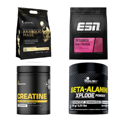 Masseaufbau für Fortgeschrittene: Kevin Levrone Anabolic + 3 weitere – alle enthaltenen Artikel