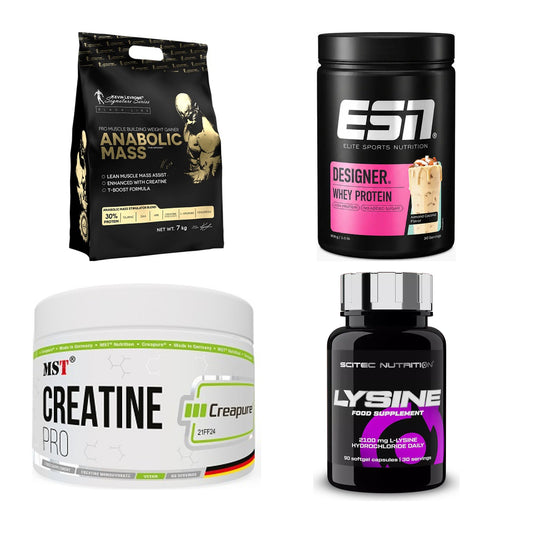 Masseaufbau für Fortgeschrittene: Kevin Levrone Anabolic + 3 weitere – alle enthaltenen Artikel