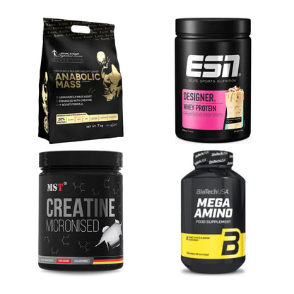 Masseaufbau für Fortgeschrittene: Kevin Levrone Anabolic + 3 weitere – alle enthaltenen Artikel