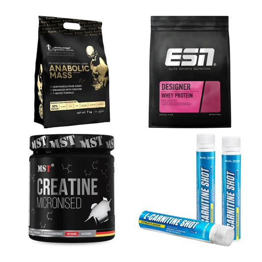 Masseaufbau für Fortgeschrittene: Kevin Levrone Anabolic + 3 weitere – alle enthaltenen Artikel