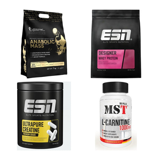 Masseaufbau für Fortgeschrittene: Kevin Levrone Anabolic + 3 weitere – alle enthaltenen Artikel