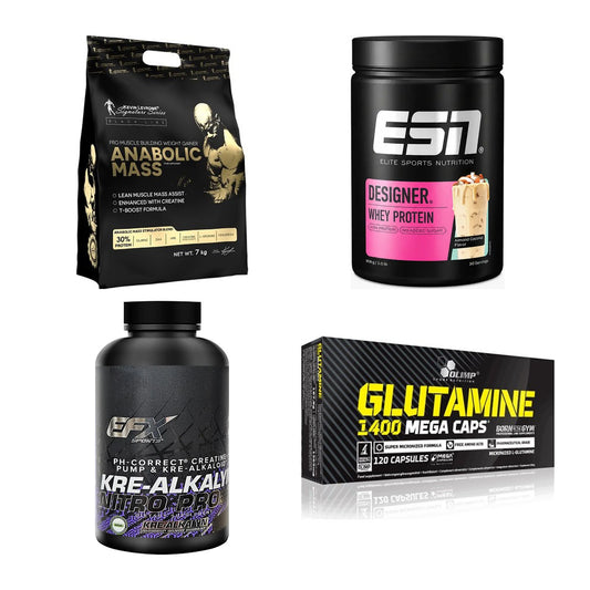 Masseaufbau für Fortgeschrittene: Kevin Levrone Anabolic + 3 weitere – alle enthaltenen Artikel